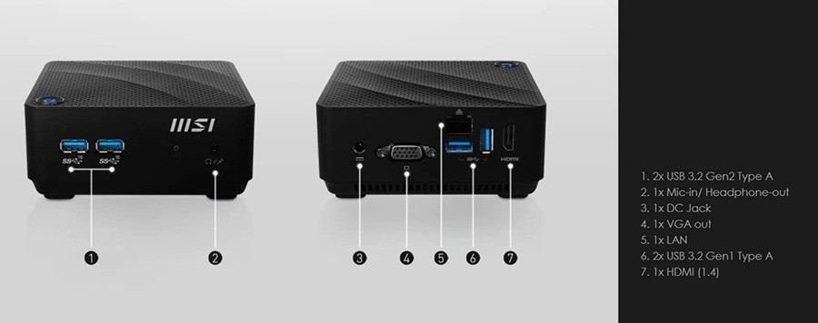MSI CUBI N JSL-042EU Mini PC a14