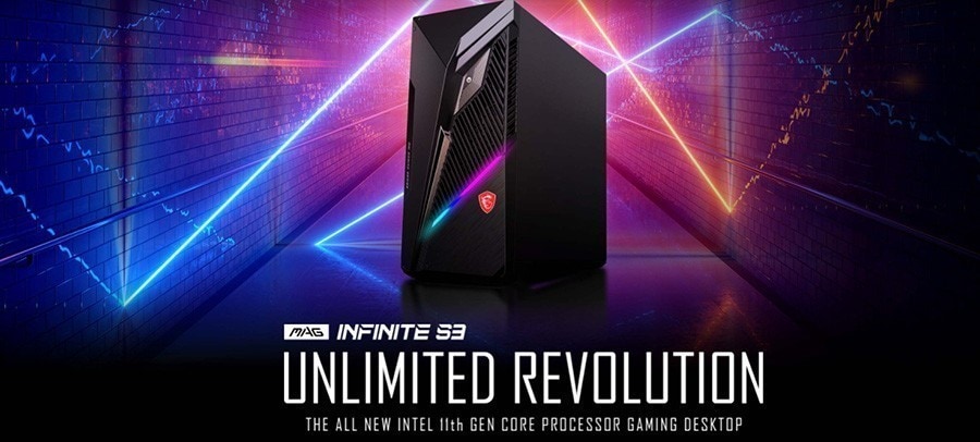 MSI MAG INFINITE S3 11TG-027XTR i5-11400F Masaüstü Bilgisayar – görsel 2