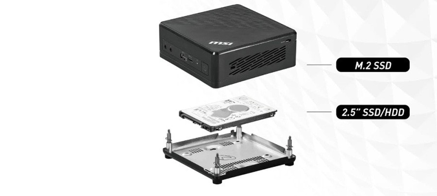 MSI CUBI 5 10M-412EU I7-10510U – HARİCİ GÜÇ DÜĞMESİ DESTEĞİ