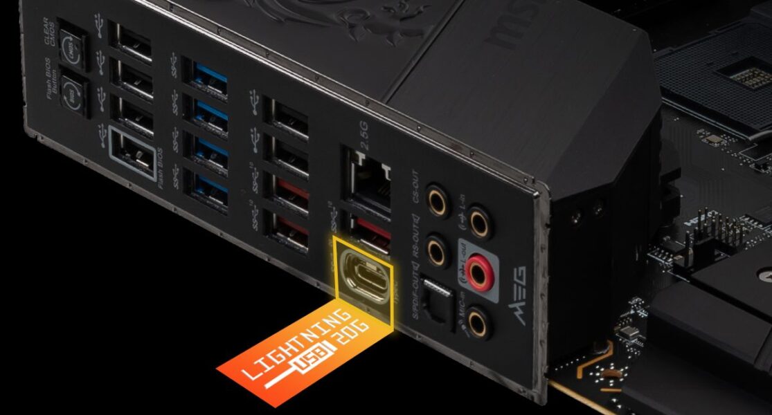 MSI MEG X570S UNIFY-X MAX DOUBLE BANDWIDTH WITH LIGHTNING USB 3.2 GEN 2X2 20G