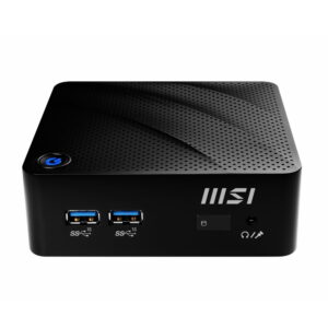 Msi Cubi N Jsl 043eu Pentium N6000 4gb Ddr4 Sdram 128gb Ssd W11p Siyah Mini Pc 1