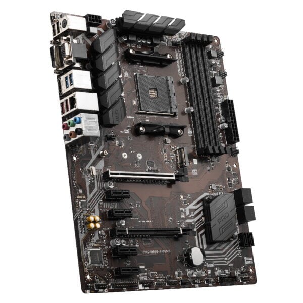Msi Pro B550 P Gen3 4400oc Ddr4 Soket Am4 Hdmi Vga Dvi D M 2 Usb 3 2 Atx Anakart 4