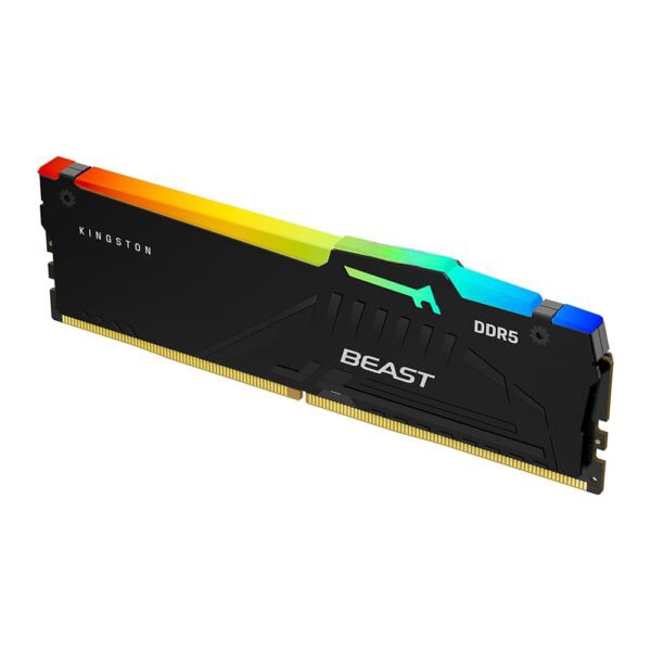 Kingston 64gb 2x32gb Beast Rgb 5600mhz Cl40 Ddr5 Dual Kit Ram 1