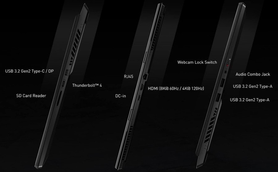 MSI STEALTH GS77 12UHS-244TR i7-12700H Notebook – 6 HOPARLÖR İLE İNANILMAZ SES SİSTEMİ, görsel 11