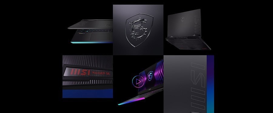 MSI RAIDER GE77HX 12UGS-039TR i7-12800HX Notebook – görsel 3
