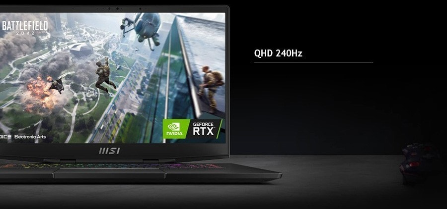 MSI STEALTH GS77 12UHS-244TR i7-12700H Notebook – YILDIRIM HIZINDA, AKICI GÖRÜNTÜ