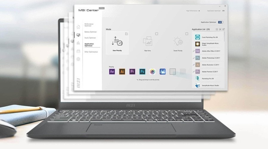 MSI PRESTIGE 14 A12SC-022TR i7-1280P Notebook – MSI Center Pro