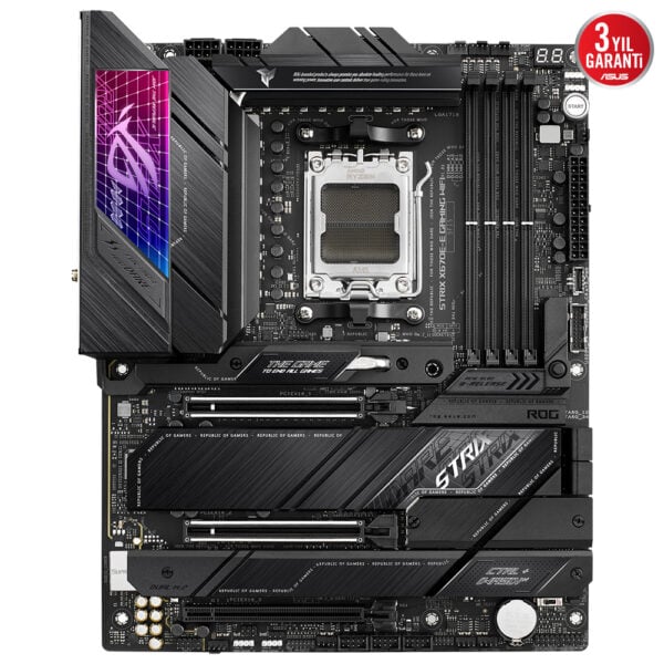 Asus Rog Strix X670e E Gaming Wifi Soket Am5 6400mhzoc Ddr5 Dp Hdmi Aura Rgb 1
