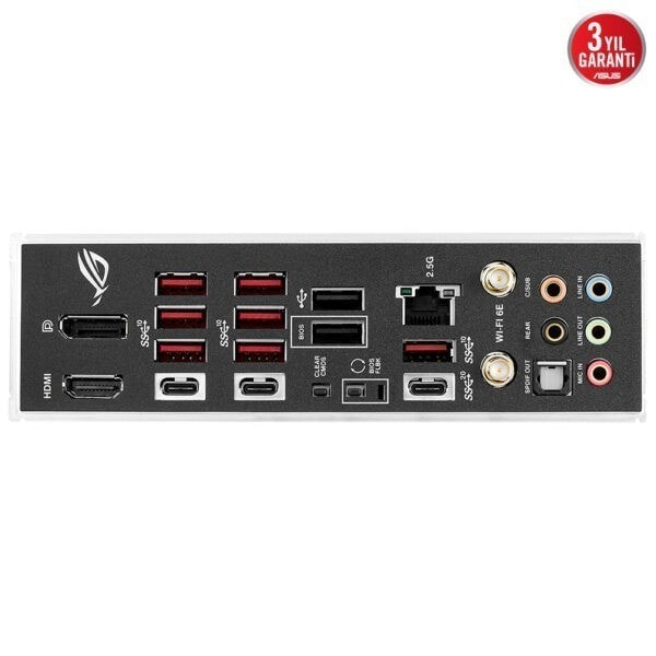 Asus Rog Strix X670e F Gaming Wifi Soket Am5 6400mhzoc Ddr5 Dp Hdmi Aura Rgb Atx Anakart 9