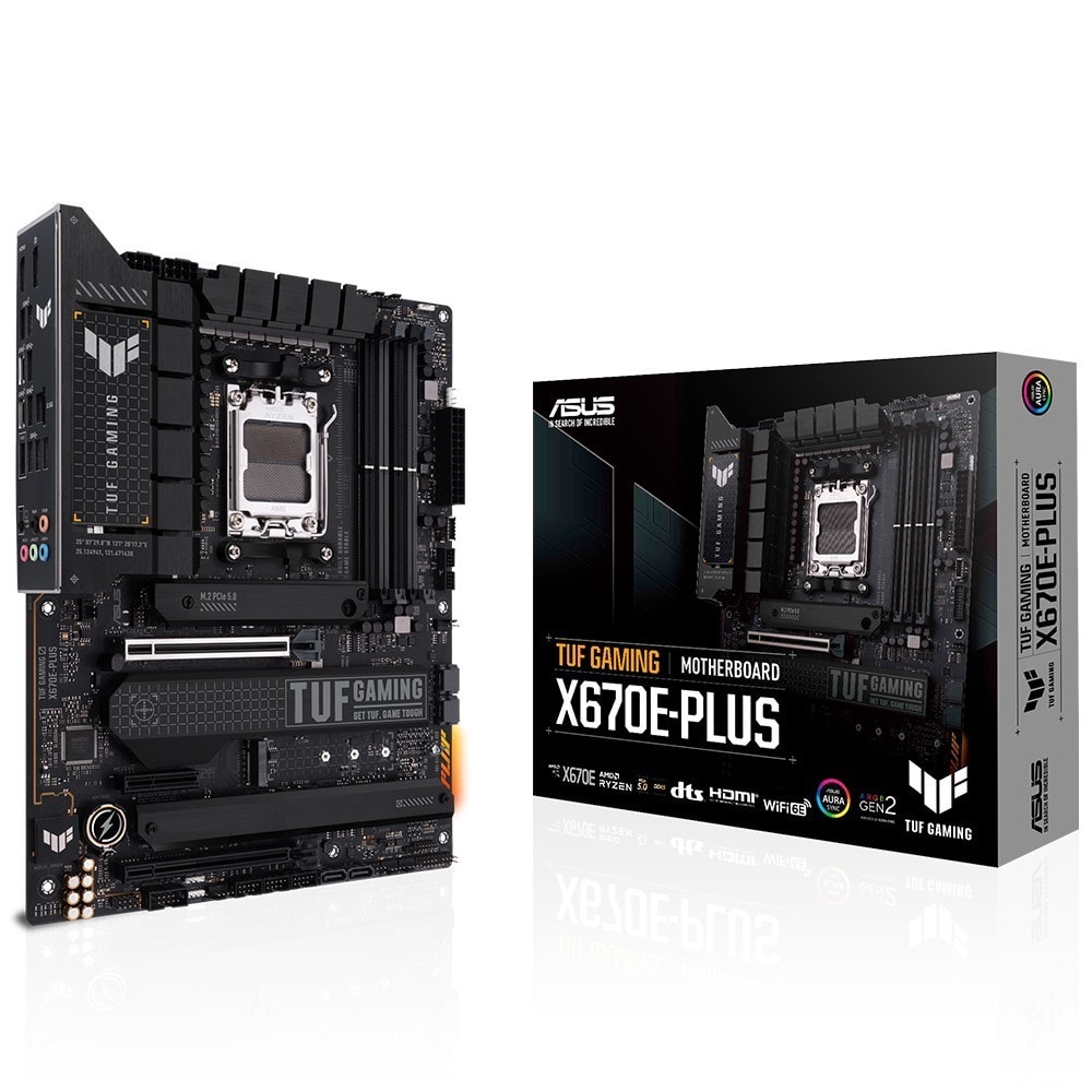 Asus Tuf Gaming X670e Plus Soket Am5 6400mhzoc Ddr5 Dp Hdmi Aura Rgb Atx Anakart