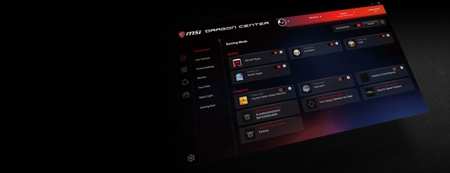 MSI MPG TRIDENT 3 10SA-288TR i5-10400 – MSI APP PLAYER