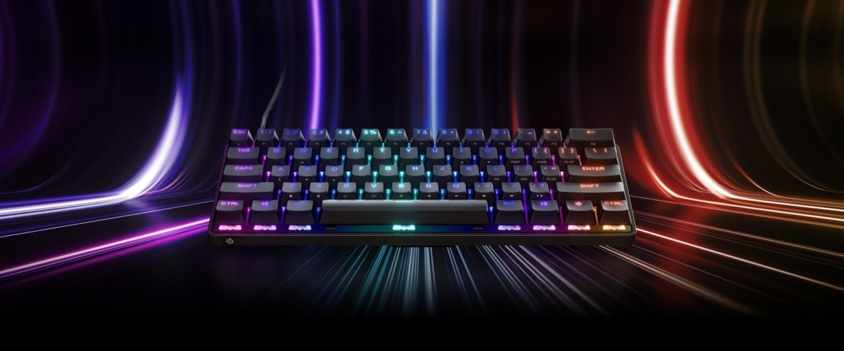 SteelSeries Apex 9 Mini OptiPoint Optical Gaming Klavye – görsel 2