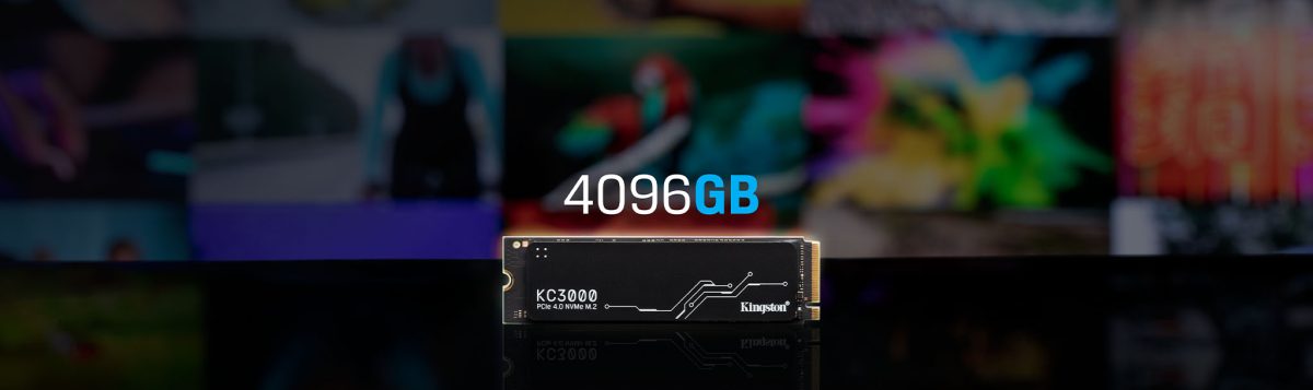 Kingston 2TB KC3000 SSD – PCIe 4.0 NVMe Teknolojisi