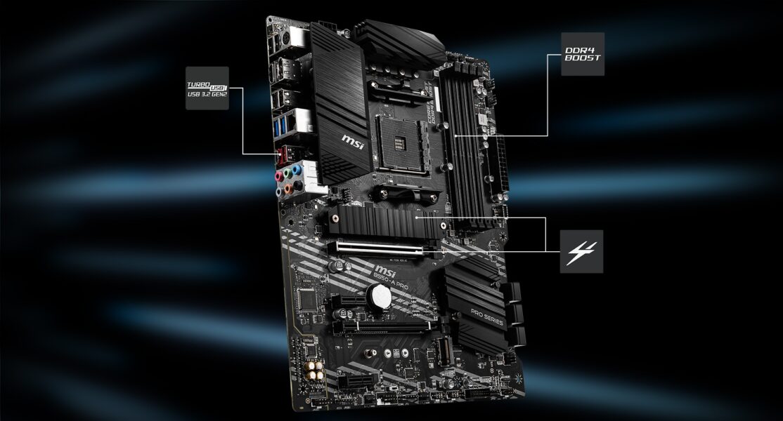 MSI B550-A PRO Anakart a12