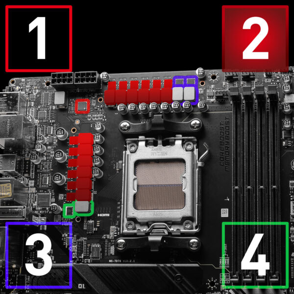 Msi Mag B650M Mortar WiFi Anakart – AMD Ryzen 7000 İşlemcileri Destekler