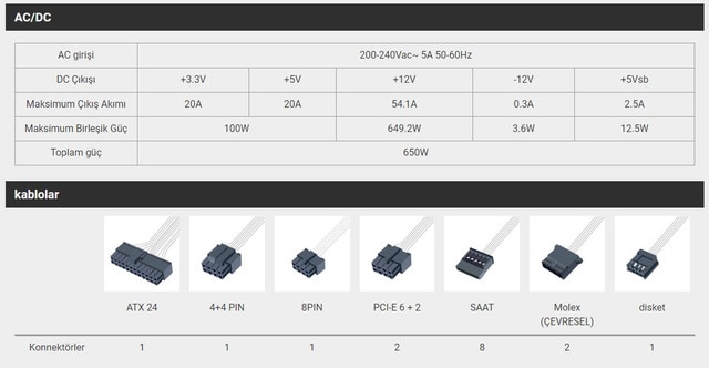 VENTO VG11A ATX 4 adet RGB Gaming Kasa – Siyah Yuvarlak Kablolar, görsel 16