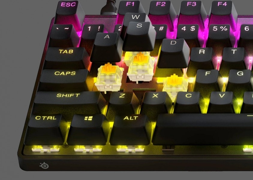 SteelSeries Apex 9 TKL OptiPoint Optical Gaming Klavye – 2 Noktalı Çalıştırma