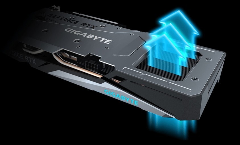 GIGABYTE GeForce RTX 3050 GAMING OC Ekran Kartı – Grafen Nano Yağlayıcı