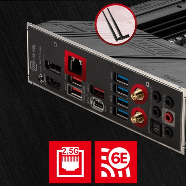 Msi Mag B650M Mortar WiFi Anakart – görsel 16
