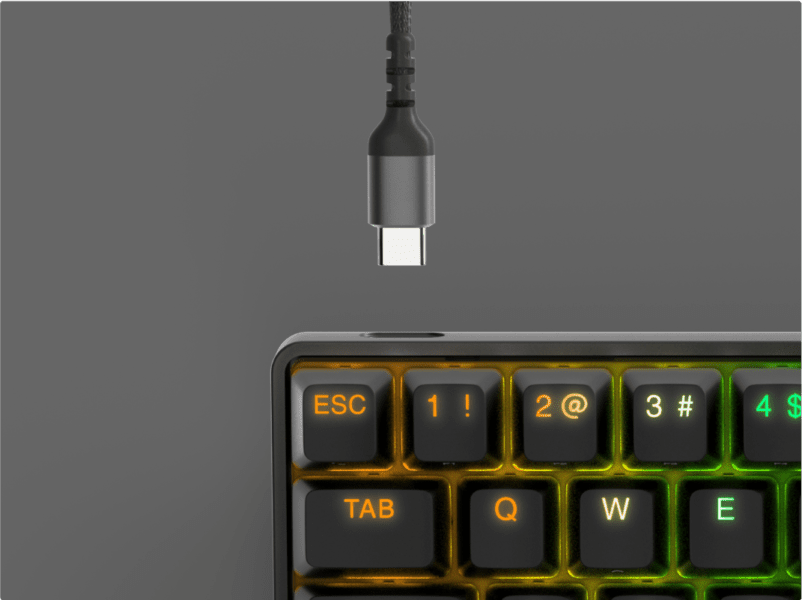 SteelSeries Apex Pro Mini İngilizce Gaming Klavye – Yükseklik Ayarlı Eğme Ayakları