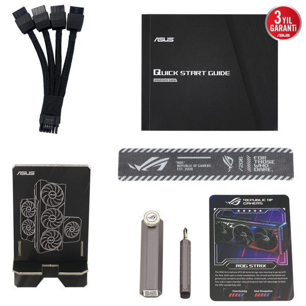 Asus Rog Strix Geforce Rtx 4090 24gb Oc Gddr6x 384 Bit Ekran Karti 19