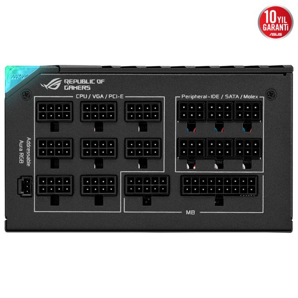 Asus Rog Thor P2 1200w 80 Platinum Argb Full Moduler Psu 5