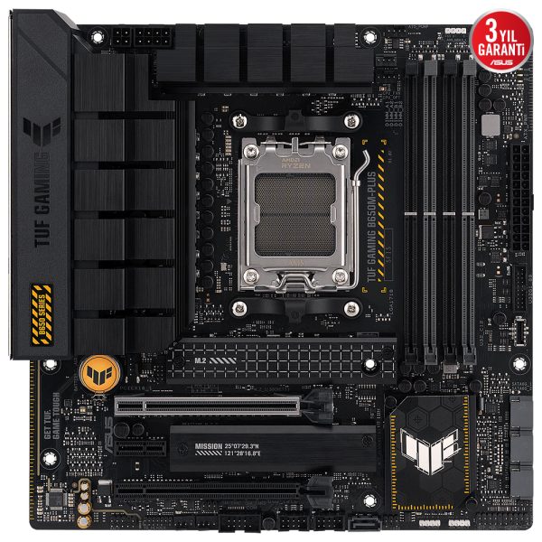 Asus Tuf Gaming B650m Plus 6400mhzoc Ddr5 Soket Am5 M 2 Hdmi Dp Anakart 2