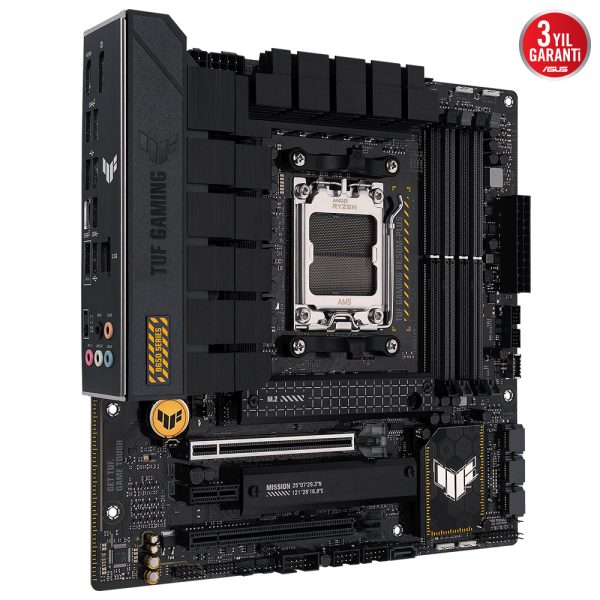 Asus Tuf Gaming B650m Plus 6400mhzoc Ddr5 Soket Am5 M 2 Hdmi Dp Anakart 4
