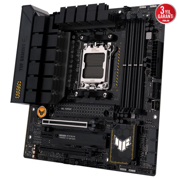 Asus Tuf Gaming B650m Plus 6400mhzoc Ddr5 Soket Am5 M 2 Hdmi Dp Anakart 5