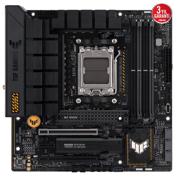 Asus Tuf Gaming B650m Plus Wifi 6400mhzoc Ddr5 Soket Am5 M 2 Hdmi Dp Anakart 3