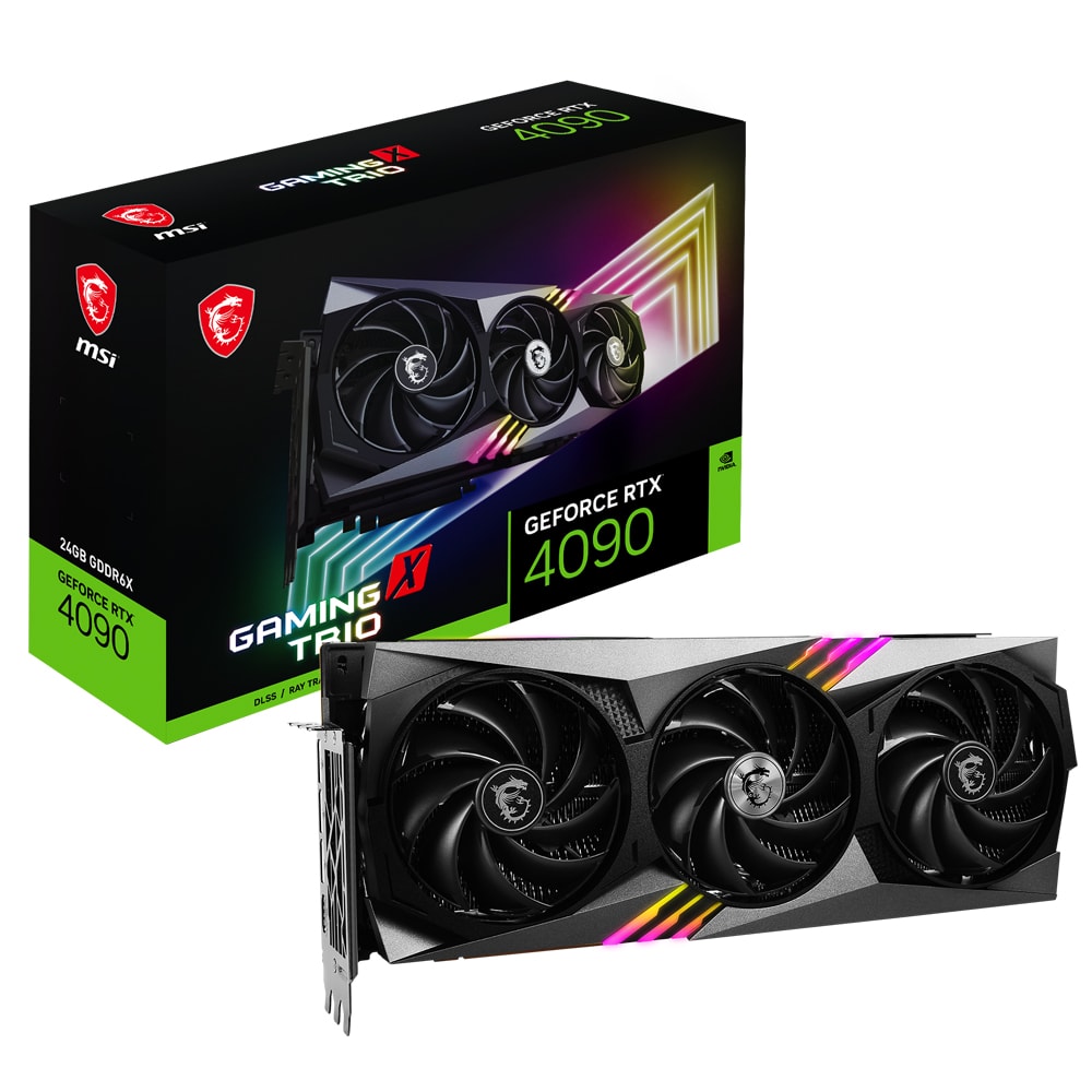 Msi Geforce Rtx 4090 Gaming X Trio 24gb Gddr6x 384 Bit Ekran Karti