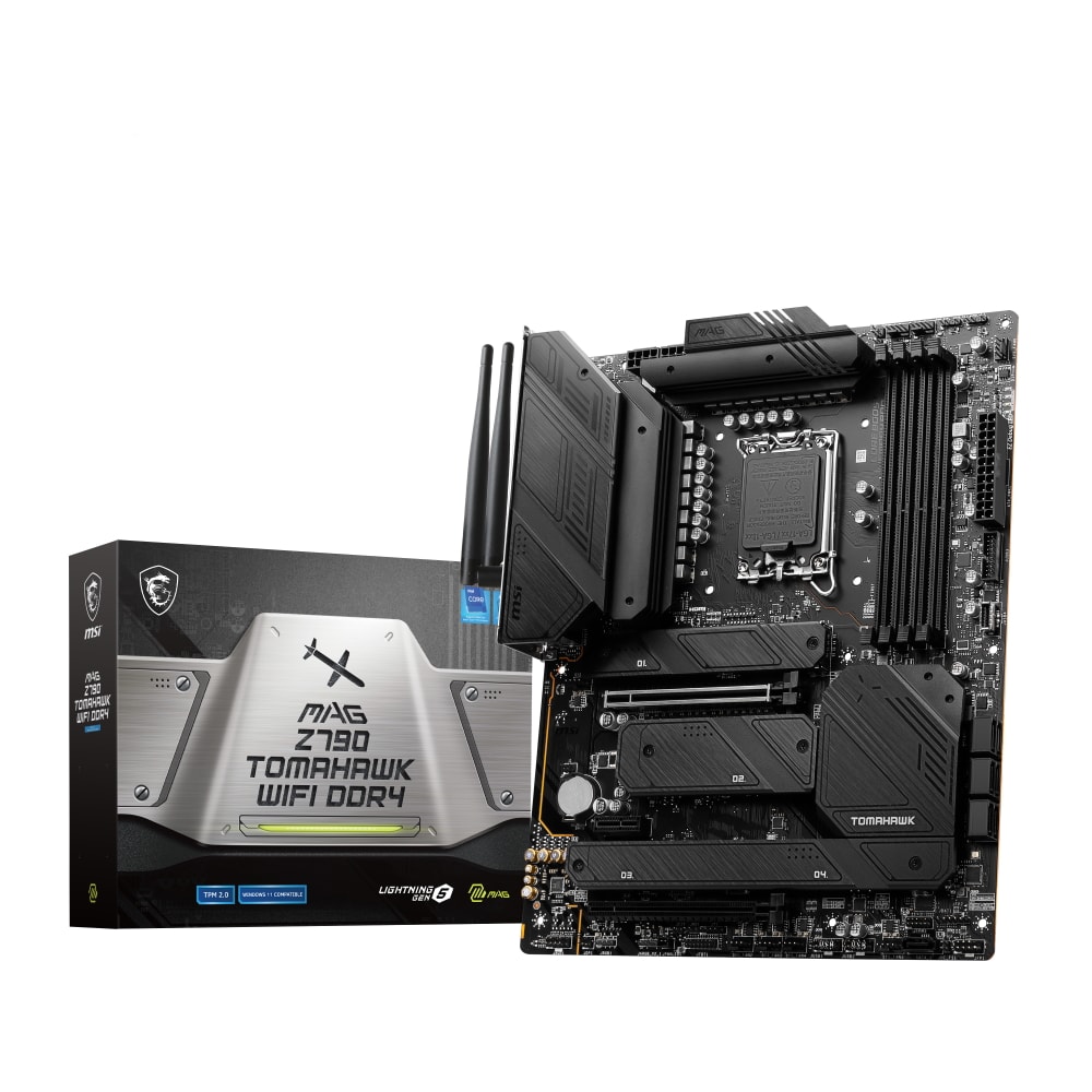 Msi Mag Z790 Tomahawk Wifi Ddr4 5333mhzoc Soket 1700 M 2 Usb3 2 Dp Hdmi Atx Anakart