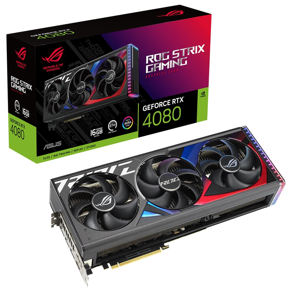 Asus Geforce Rog Strix Rtx 4080 16gb Gddr6x 256 Bit Ekran Karti