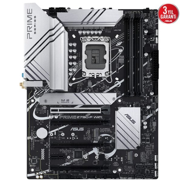 Asus Prime Z790 P Wifi 7200mhzoc Ddr5 Soket 1700 M 2 Hdmi Dp Atx Anakart 1