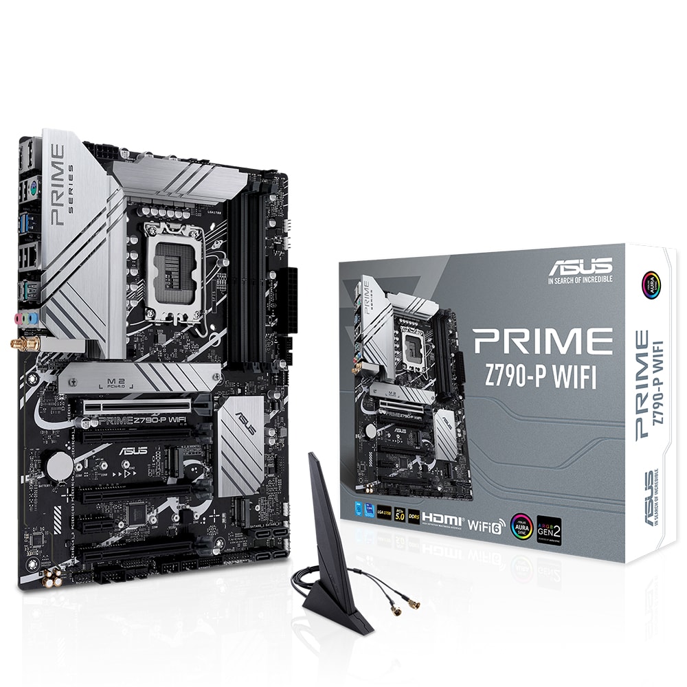 Asus Prime Z790 P Wifi 7200mhzoc Ddr5 Soket 1700 M 2 Hdmi Dp Atx Anakart