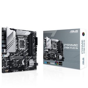 Asus Prime Z790m Plus D4 5333mhzoc Ddr4 Soket 1700 M 2 Hdmi Dp Matx Anakart