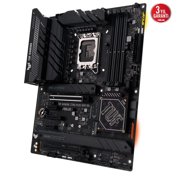 Asus Tuf Gaming Z790 Plus Wifi D4 5333mhzoc Ddr4 Soket 1700 M 2 Hdmi Dp Atx Anakart 3