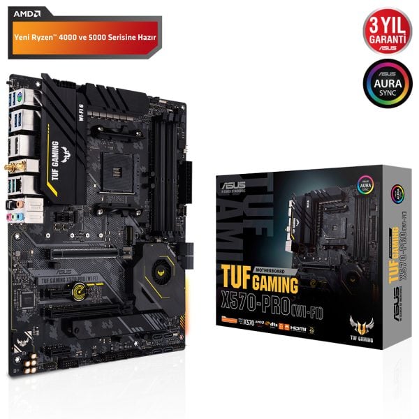 ASUS TUF GAMING X570-PRO WIFI 5100MHz(OC) Anakart – görsel 2