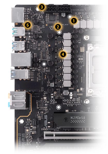 TUF GAMING X670E-PLUS ASUS TUF GAMING X670E-PLUS Anakart a2