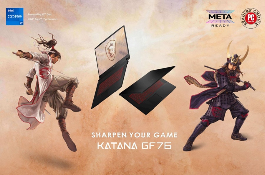 MSI KATANA GF76 12UD-255XTR i7-12650H Gaming Laptop – görsel 2