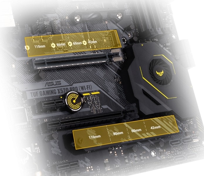 ASUS TUF GAMING X570-PRO WIFI 5100MHz(OC) Anakart – görsel 11