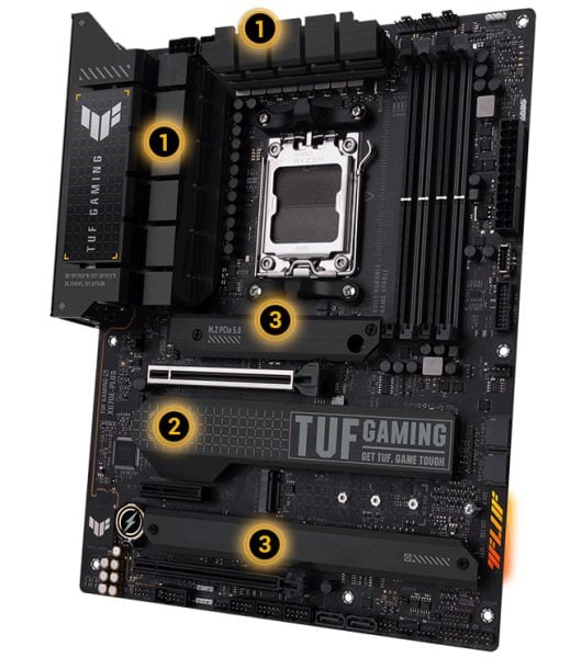 TUF GAMING X670E-PLUS ASUS TUF GAMING X670E-PLUS Anakart a3