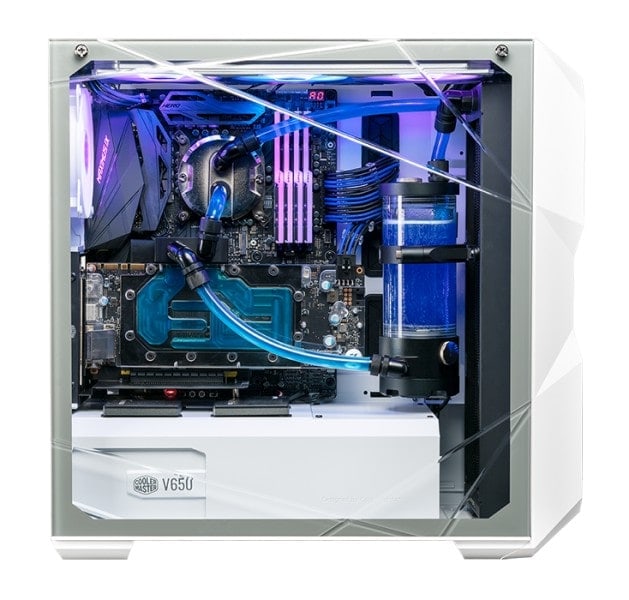 Cooler Master MasterBox TD500 Mesh ARGB Gaming Kasa – KRİSTALİZE TEMPERLİ CAM PANEL