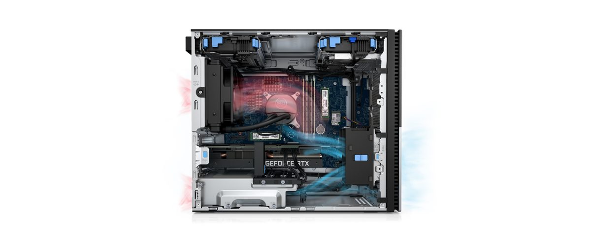 Dell XPS8950ADLS6800 Masaüstü Bilgisayar – YARATICILIĞINIZI GÜÇLENDİREN TERMAL, görsel 4