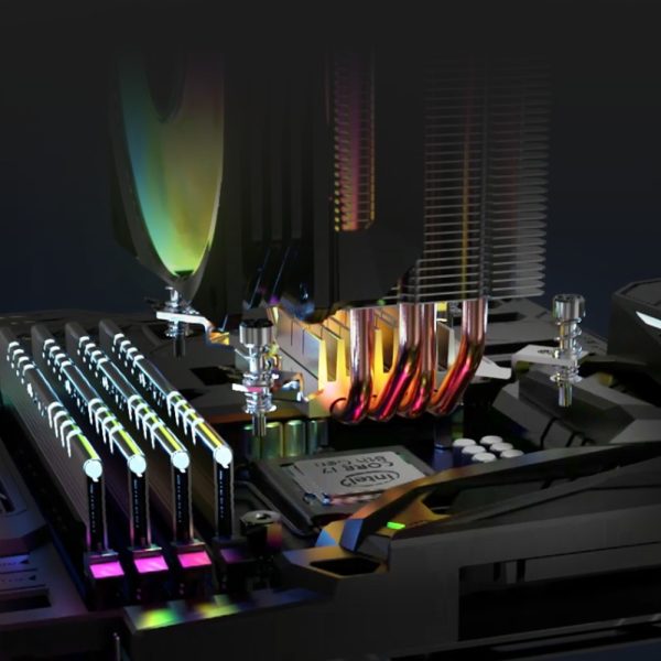 Cooler Master Hyper 212 Spectrum Rainbow Hava Soğutucu – DOĞRUDAN TEMAS TEKNOLOJİSİ