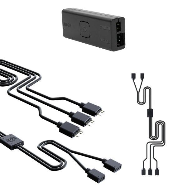Cooler Master MasterBox TD500 Mesh Gaming Kasa – ADRESLENEBİLİR RGB KONTROLCÜ