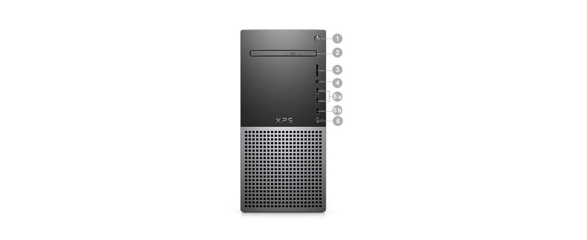Dell XPS8950ADLS6800 Masaüstü Bilgisayar – ŞIK TASARIM. MİNİMALİST GÖRÜNÜM, görsel 8