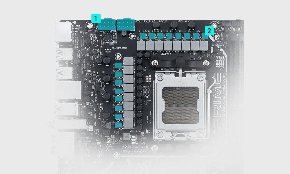 PRIME X670E-PRO WIFI Asus Prime X670E-PRO WiFi Anakart a9