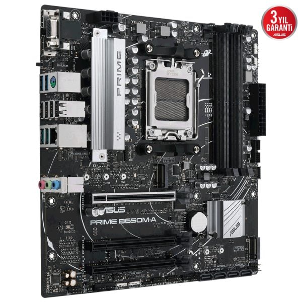 Asus Prime B650m A 5600mhzoc Ddr5 Soket Am5 M 2 Hdmi Dp Matx Anakart 1