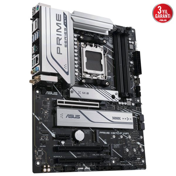 Asus Prime X670 P Wifi 6400mhzoc Ddr5 Soket Am5 M 2 Hdmi Dp Atx Anakart 90mb1bv0 M0eay0 2